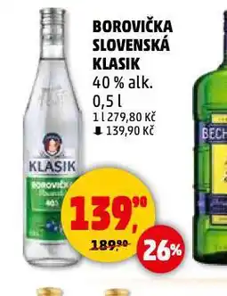 Penny Market Borovička slovenská klasik nabídka