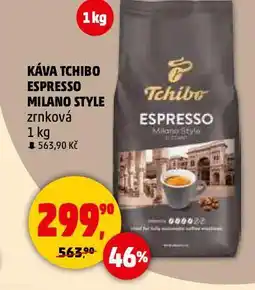 Penny Market Káva tchibo espresso milano style nabídka