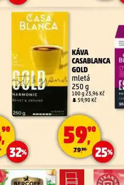 Penny Market Káva casablanca gold mletá nabídka