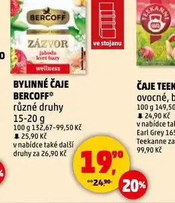 Penny Market Bylinné čaje bercoff nabídka