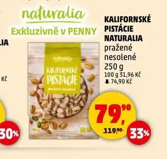 Penny Market Kalifornské pistácie naturalia nabídka