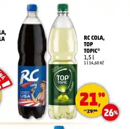 Penny Market Rc cola, top topic nabídka