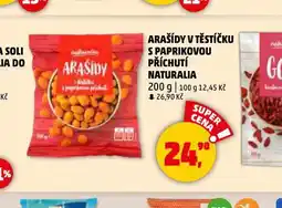 Penny Market Arašídy v těstíčku s paprikovou příchutí naturalia nabídka