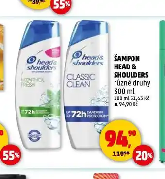 Penny Market Head&shoulders šampon nabídka