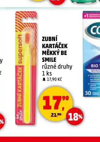 Penny Market Zubní kartáček měkký be smule nabídka