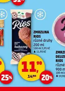 Penny Market Zmrzlina rios nabídka