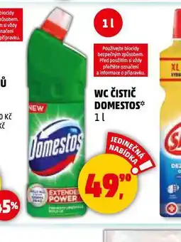 Penny Market Domestos wc čistič nabídka