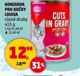 Penny Market Louisa konzerva pro kočky nabídka