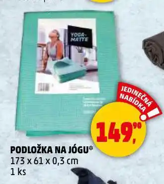 Penny Market Podložka na jógu nabídka