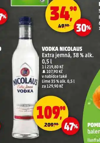 Penny Market Vodka nicolaus nabídka