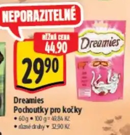 Albert Dreamies Pochoutky pro kočk nabídka