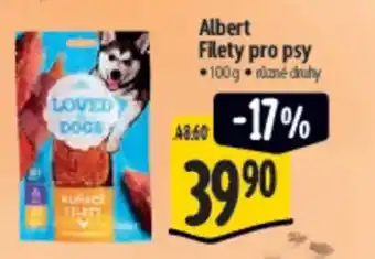 Albert Albert Filety pro psy nabídka