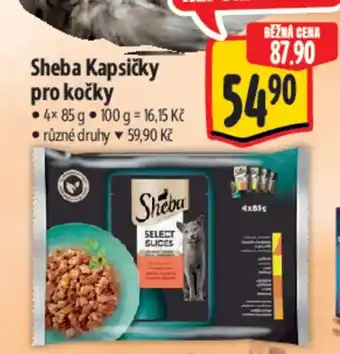 Albert Sheba Kapsičky pro kočky nabídka