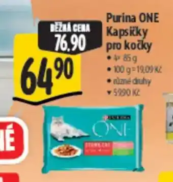 Albert Purina ONE Kapsičky pro kočky nabídka