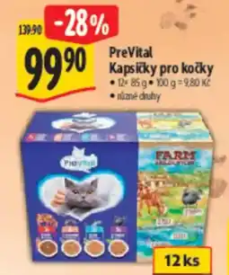 Albert PreVital Kapsičky pro kočky nabídka