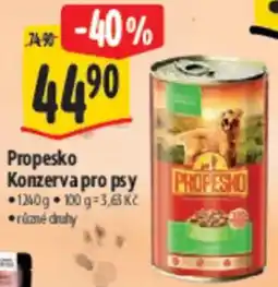 Albert Propesko Konzerva pro psy nabídka