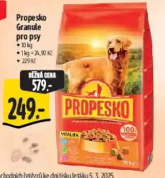 Albert Propesko Granule pro psy nabídka