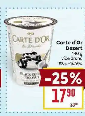 Billa Carte d'Or Dezert 140g nabídka