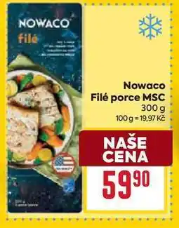 Billa Nowaco Filé porce MSC 300 g nabídka