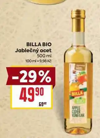 Billa BILLA BIO Jablečný ocet 500 ml nabídka