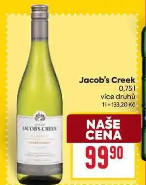 Billa Jacob's Creek 0,75l nabídka