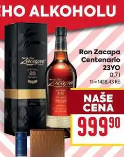 Billa Ron Zacapa Centenario 23YO 0,7l nabídka