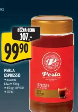 Albert PERLA Espresso nabídka