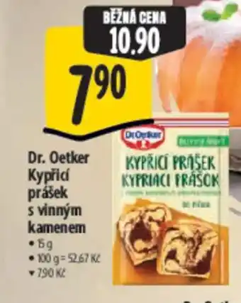 Albert Dr. Oetker Kypřicí prášek s vinným kamenem nabídka