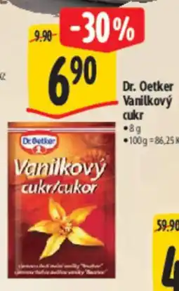 Albert Dr. Oetker Vanilkový cukr nabídka