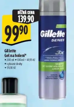 Albert Gillette Gel na holení nabídka