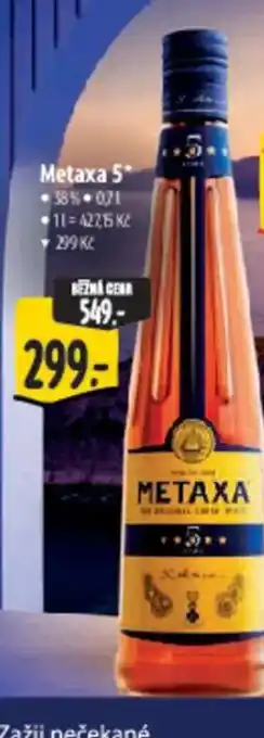 Albert METAXA 5 nabídka