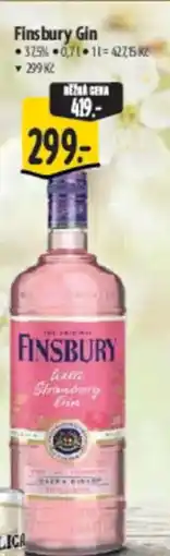 Albert Finsbury Gin nabídka