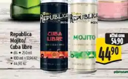 Albert Republica Mojito/ Cuba Libre nabídka