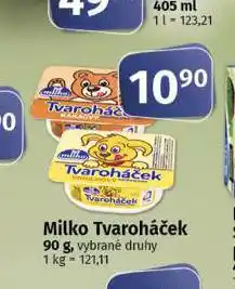 Coop Milko tvaroháček nabídka