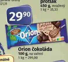 Coop Orion čokoláda nabídka