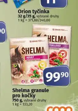 Coop Shelma granule pro kočky nabídka