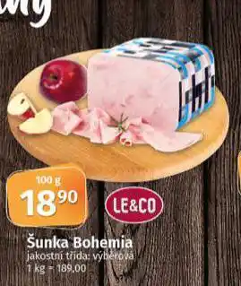 Coop Šunka bohemia nabídka