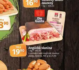 Coop Anglická slanina nabídka