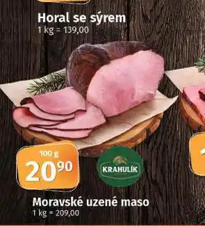 Coop Moravské uzené maso nabídka