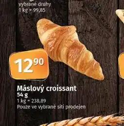 Coop Máslový croissant nabídka