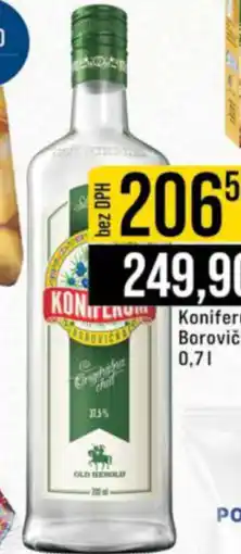 Jip Koniferum Borovička 37,5% nabídka