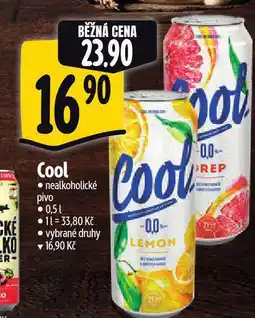 Albert Cool nealkoholické pivo nabídka