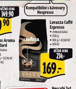 Albert Káva lavazza nabídka