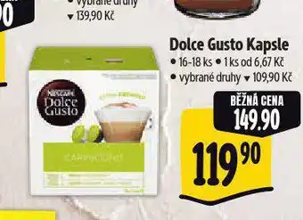 Albert Kávové kapsle dolce gusto nabídka