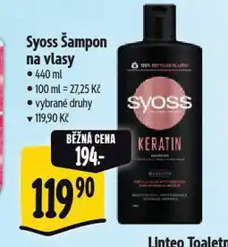 Albert Syoss šampon na vlasy nabídka