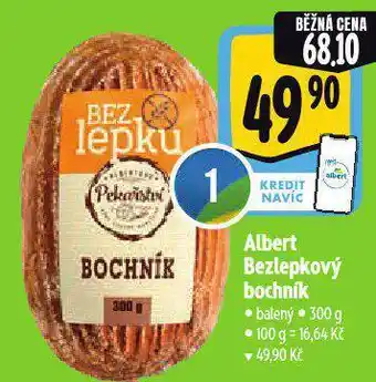 Albert Bezlepkový bochník nabídka