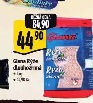 Albert Giana rýže nabídka