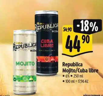 Albert Republica cuba libre nabídka