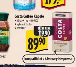 Albert Costa coffee kávové kapsle nabídka