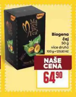 Billa Biogen čaj nabídka